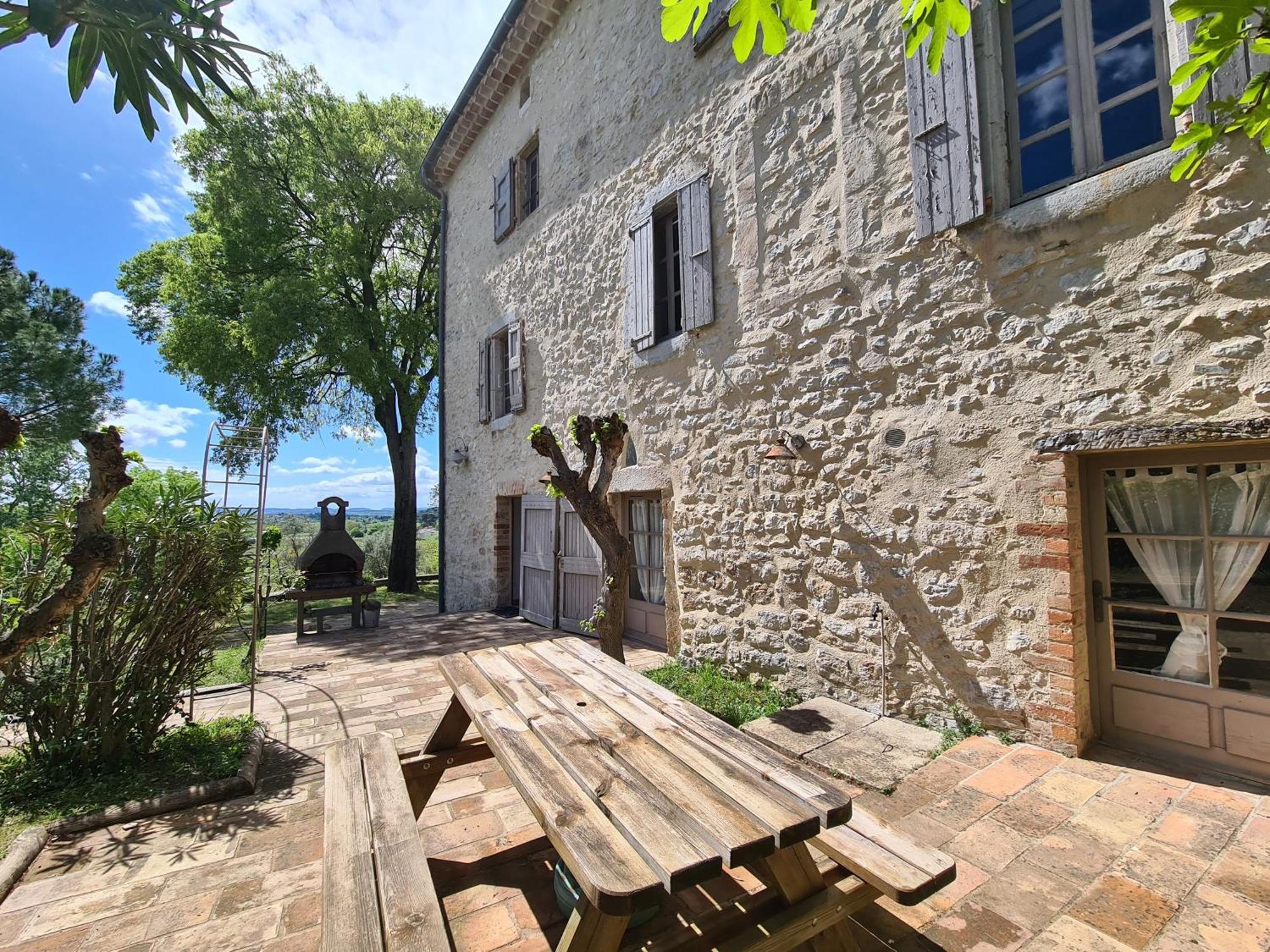 La Bastide De Peyremale, Gites En Cevennes, Piscine, Tennis Bagard Buitenkant foto