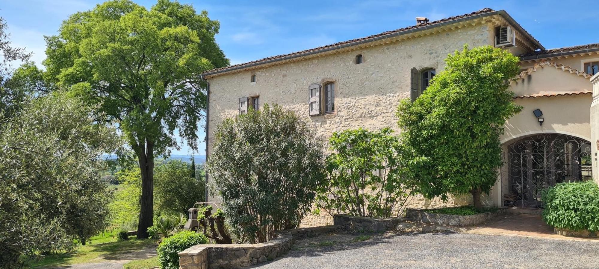 La Bastide De Peyremale, Gites En Cevennes, Piscine, Tennis Bagard Buitenkant foto