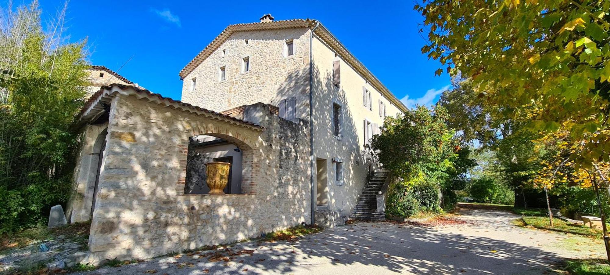 La Bastide De Peyremale, Gites En Cevennes, Piscine, Tennis Bagard Buitenkant foto
